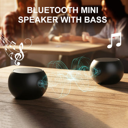 💎 60% DE RÉDUCTION ! 💎 Mini Haut-Parleur Bluetooth avec Basses – Son 360° Immersif, Fonction TWS & Batterie 300 mAh 🎵🔊