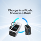 Chargeur portable avec câble intégré