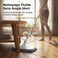 Hands-Free Flat Mop and Bucket Kit with Water Separation System