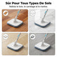 Hands-Free Flat Mop and Bucket Kit with Water Separation System