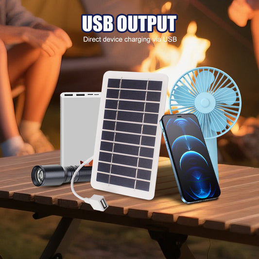 💐50% DE RÉDUCTION ! Panneau Solaire Flexible 2W – Recharge USB n’importe où ⚡📱【Stock Limité】
