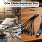Câble de chargement USB universel 10 en 1