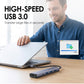 Hub USB-C portable 5 en 1 avec sortie HDMI 4K