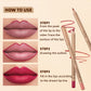 💄 2 achetés, le 1e offert 💋 Coffret de 12 crayons à lèvres anti-bavures – Longue tenue et waterproof – Fini mat et application fluide – Un contour parfait pour tous les looks 💖