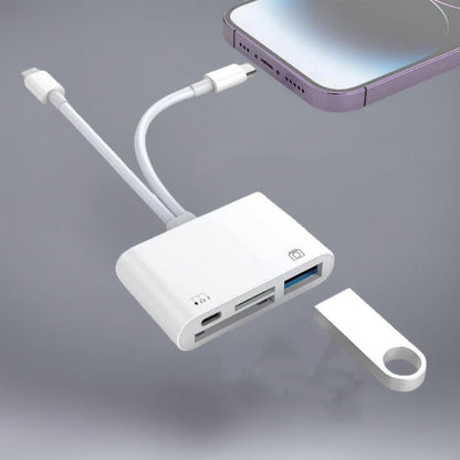 Lecteur de Carte Mémoire USB-C 3-en-1