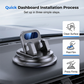 📱🚗 PROMO LIMITÉE 50% ! Support Téléphone Voiture Rotatif 360° – Fixation Tableau de Bord, Ventouse Gel Réutilisable, Coussinets Silicone Antidérapants, Installation Instantanée ⚡