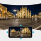 Caméra de surveillance double objectif avec vision nocturne