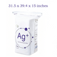 Sac de rangement compressible antibactérien pour vêtements et couettes