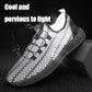 👟🌬️ PROMO LIMITÉE 50% ! Chaussures Homme Respirantes & Aérées – Semelle Antidérapante Élastique, Tige Maille, Sans Lacets, Léger 347g, Toutes Occasions 🏃‍♂️