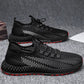 👟🌬️ PROMO LIMITÉE 50% ! Chaussures Homme Respirantes & Aérées – Semelle Antidérapante Élastique, Tige Maille, Sans Lacets, Léger 347g, Toutes Occasions 🏃‍♂️