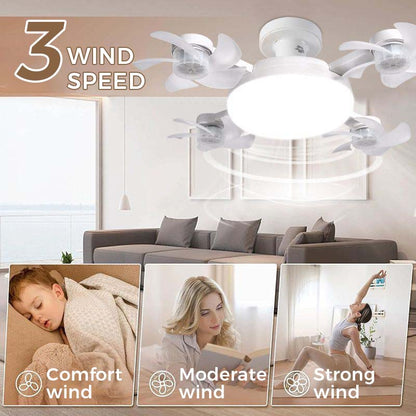 💡 50 % DE RÉDUCTION EN CE MOMENT ! 🌀 Ventilateur de plafond LED avec éclairage, télécommandé : un ensemble tout-en-un combinant ventilateur et éclairage ✨