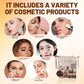 Coffret tout-en-un de pinceaux et éponges de maquillage
