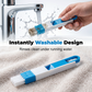 📢📢50 % DE RÉDUCTION !! ⏰ Brosse nettoyage 2-en-1 – Pour rainures, fentes & joints – Nettoyage précis sans effort – idéale pour fenêtres, rails ou recoins difficiles ✨🧹🏠