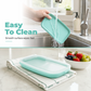 🥗 Soldes 2026 — Plus de 45 000 Vendus ! 🧺 Boîte à Déjeuner en Silicone – Couvercle Sécurisé & Corps Flexible for Repas