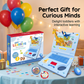 💻 58 % DE RÉDUCTION ! 🧸 Ordinateur portable jouet interactif de simulation – Lumières, sons et jeux éducatifs – Stimule de manière ludique la créativité et la motricité des enfants 🎵