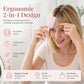 ✂️✨ Peigne à effiler DIY à lame réglable, simple d’utilisation, parfait pour les débutants à la maison