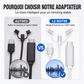 Cavo 3 en 1 pour téléphone vers HDMI