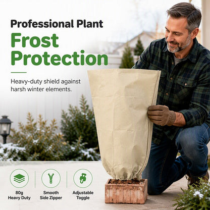 🔥 50% DE RÉDUCTION ! ✨Protégez vos plantes en un clin d'œil ! Housse de protection thermique « No-Tear »