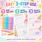 🔥 50% DE RÉDUCTION ! ✨Écrivez et effacez en un clin d'œil ! Stylos gel effaçables 8 couleurs, sans salissures
