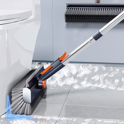 🛒 Offre limitée : –50 % ! 🧹 Brosse de sol 3-en-1 – Fini le dos courbé et les sols qui restent mouillés – Poils rigides, raclette intégrée, manche 138 cm – Idéal pour carrelage, douche et coins difficiles 🚿