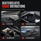 🥳 Best-seller 🥳💞 Plus de 10 000 exemplaires vendus ! Porte-clés de voiture avec croche