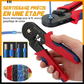 🔥Vente chaude 🎊Ensemble de pinces à sertir à cliquet pour cosses tubulaires