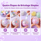 🎉 Offre limitée ! 🎨 Kit DIY Balles Sensorielles – Pâte Colorée & Paillettes, Coque Épaisse à Rebond Lent, Activité Créative en Famille ✨