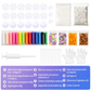 🎉 Offre limitée ! 🎨 Kit DIY Balles Sensorielles – Pâte Colorée & Paillettes, Coque Épaisse à Rebond Lent, Activité Créative en Famille ✨
