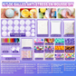 🎉 Offre limitée ! 🎨 Kit DIY Balles Sensorielles – Pâte Colorée & Paillettes, Coque Épaisse à Rebond Lent, Activité Créative en Famille ✨